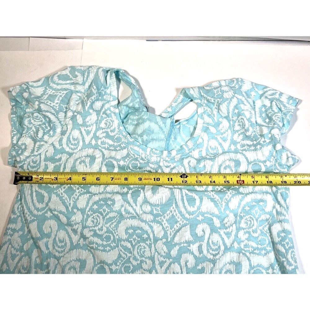 Fresh Produce Shirt Cut Out Back‎ Shoulders Wander Twin Short Sleeves XL - Picture 8 of 13